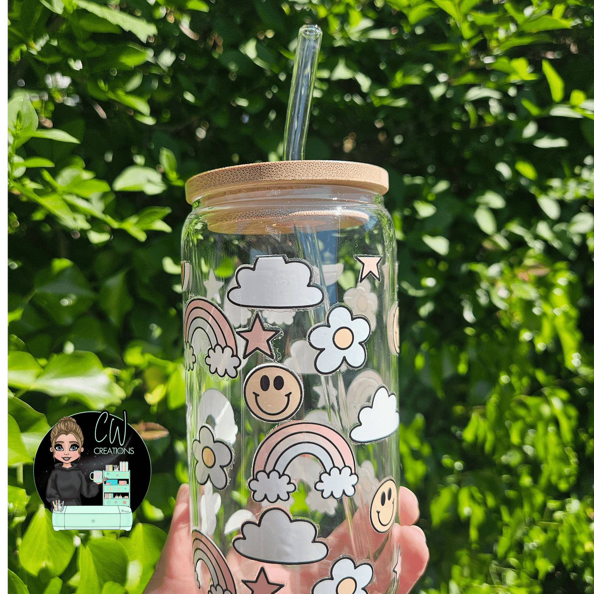 16oz Glass Can - CWcreations