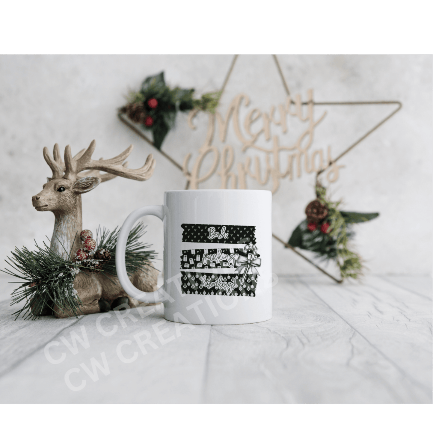 Bah Fking Humbug Mug - CWcreations