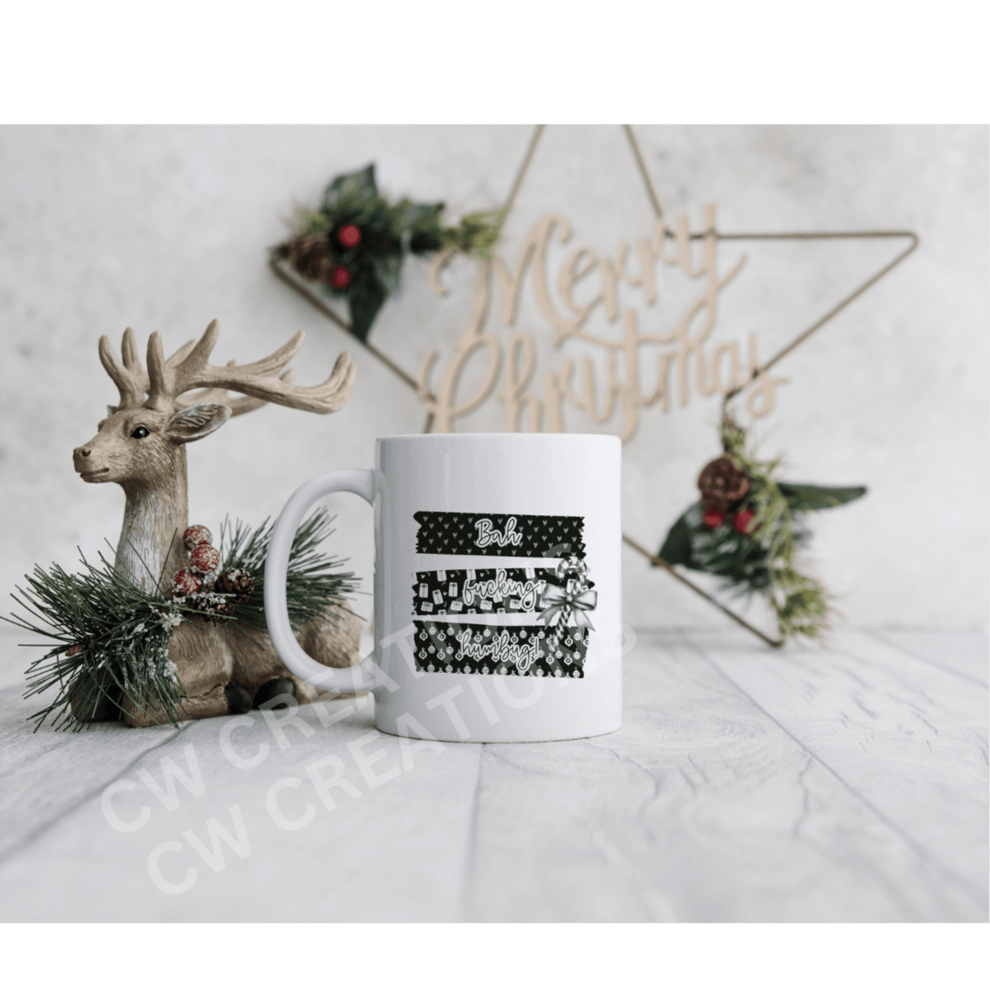 Bah Fking Humbug Mug - CWcreations