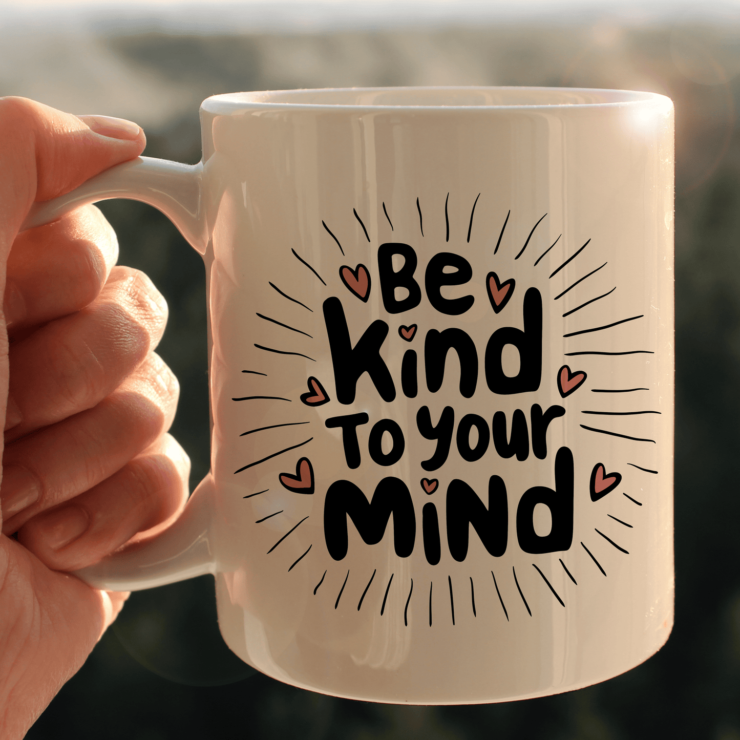 Be Kind to Your Mind Mug - Mental Health Awareness Gift - CWcreations