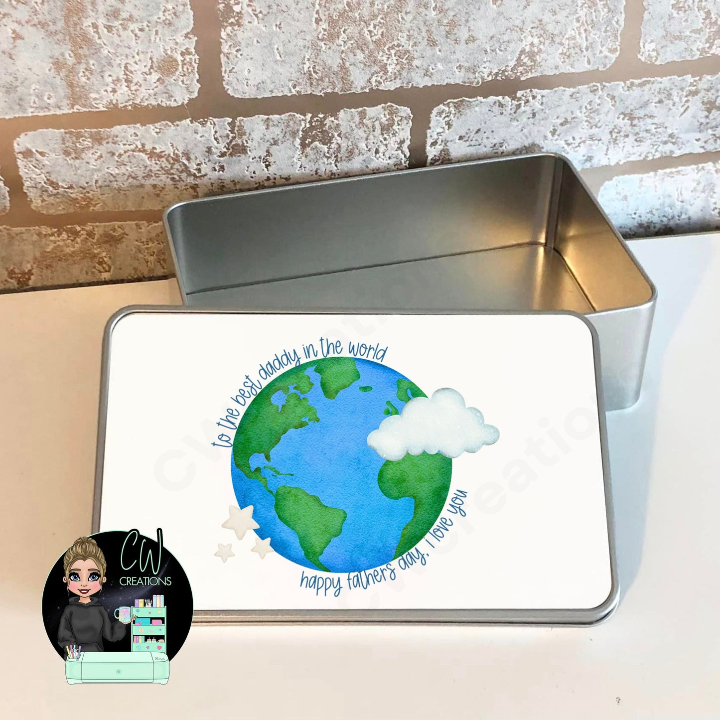 Best Daddy In The World Tin - CWcreations