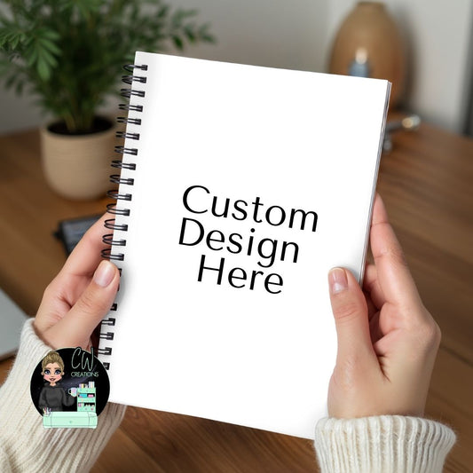Customisable Notebook - Unique Designs for Inspired Note-Taking - CWcreations