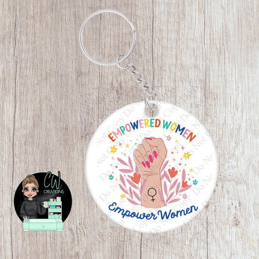 Empowered Women Keyring - CWcreations