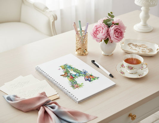 Floral Notebook - CWcreations