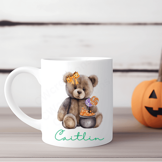 Halloween Teddy Mug - CWcreations