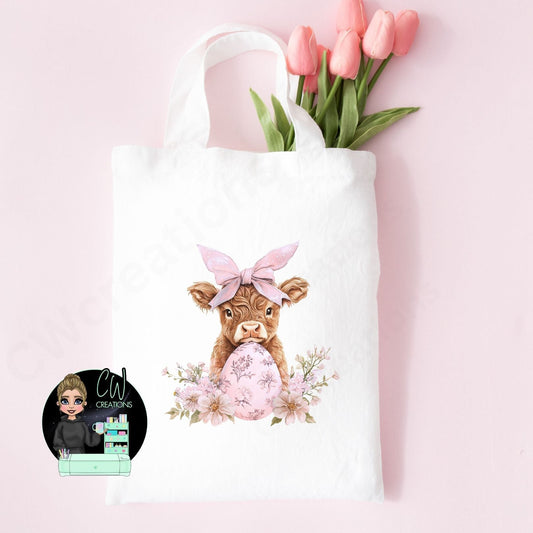 Highland Cow Spring Bag - CWcreations
