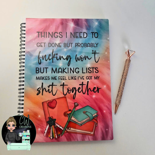 I Love Notebooks Notebook - CWcreations
