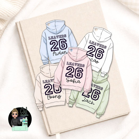 Custom Acrylic Leavers Keyrings - Personalised Keepsake - CWcreations