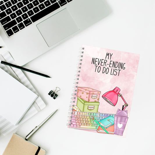 My Never - Ending To Do List Notebook - CWcreations