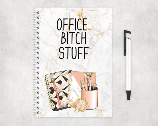 Office Bitch Shit Notebook - CWcreations