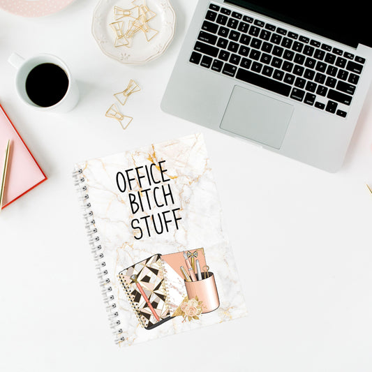 Office Bitch Shit Notebook - CWcreations