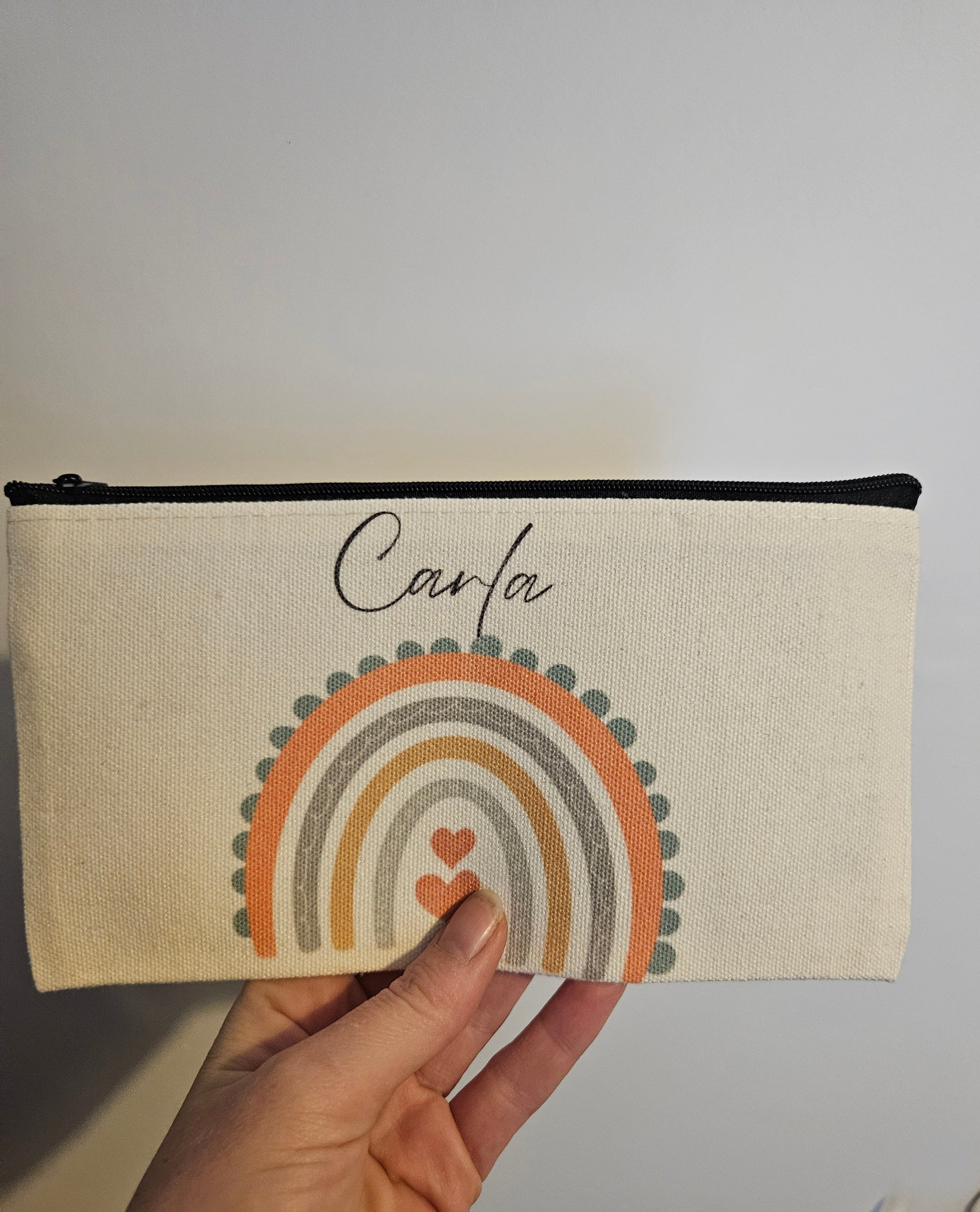 Personalised Rainbow Pencil Case - CWcreations