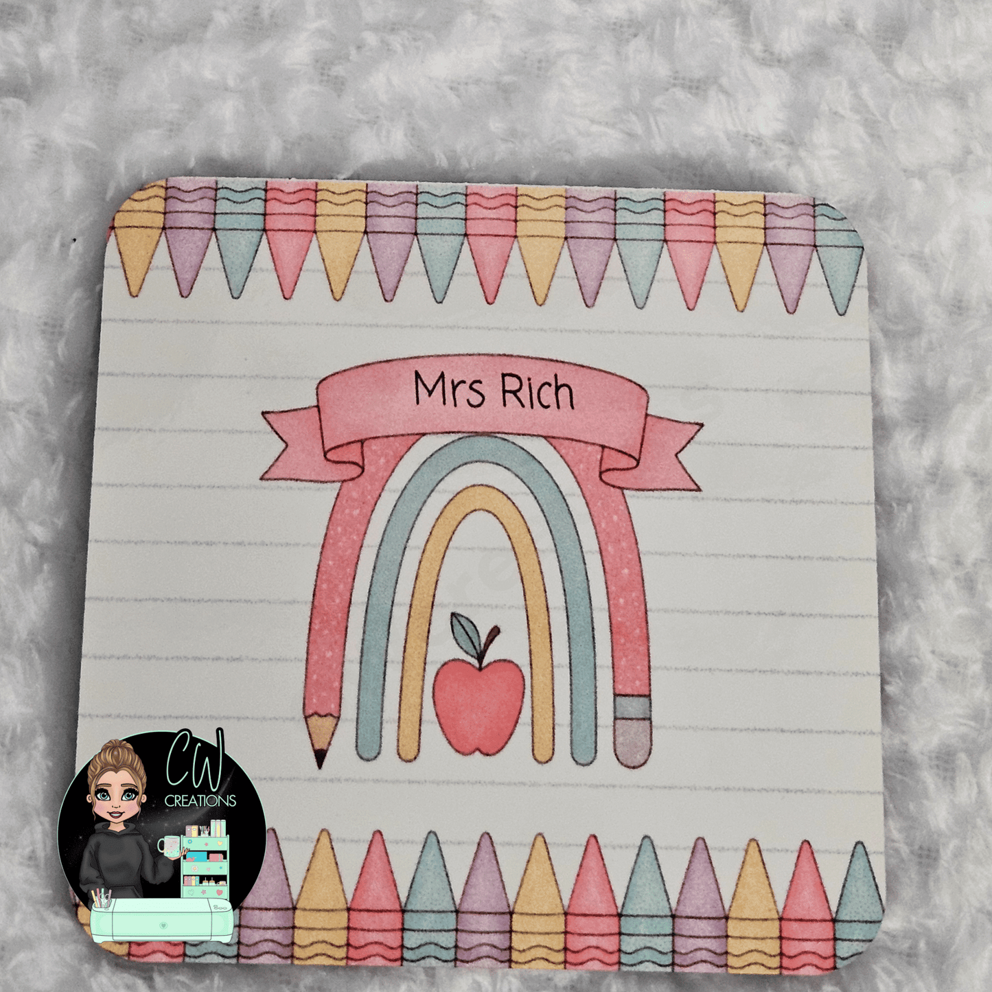 Personalised Teacher Mug & Coaster Set - CWcreations