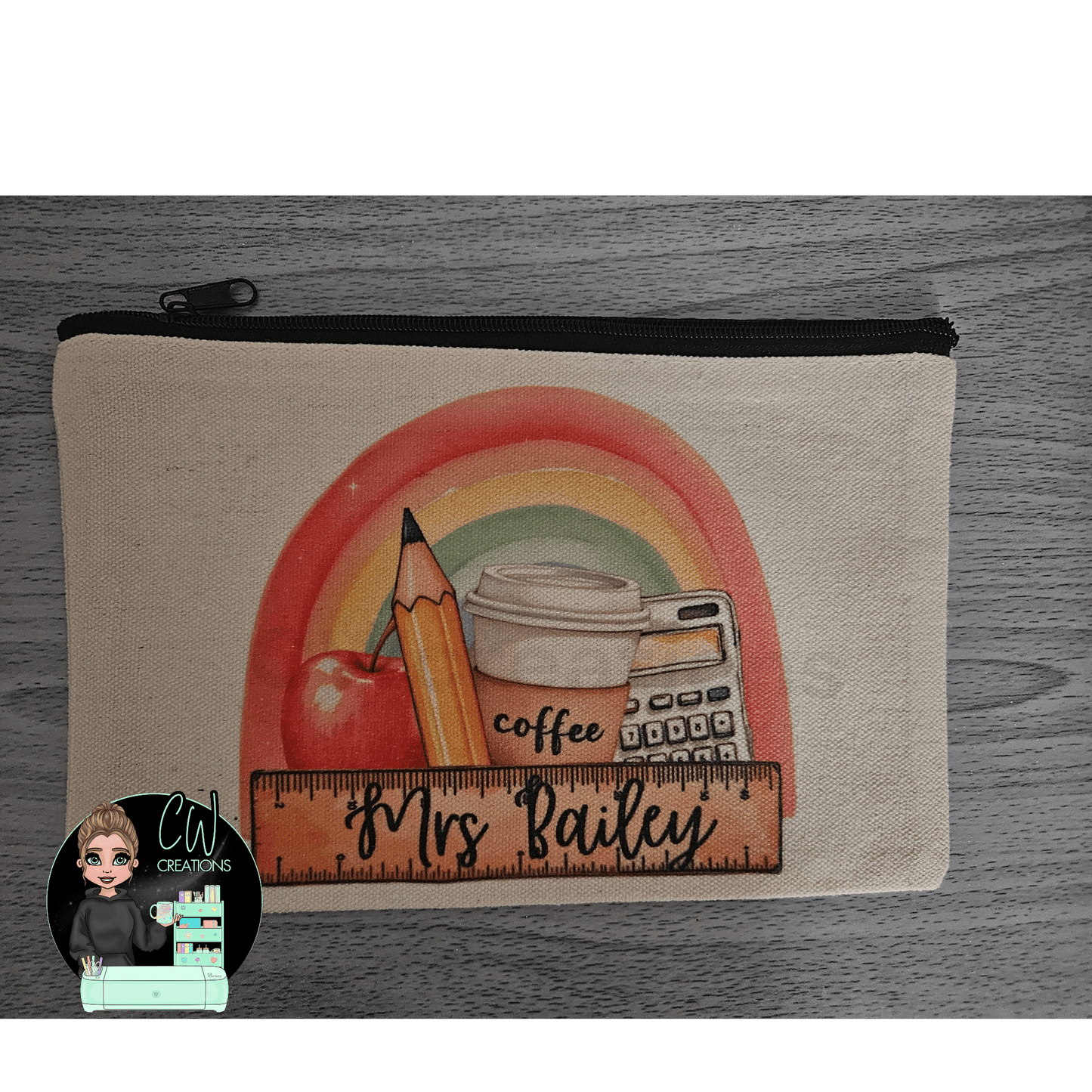 Personalised Teacher Pencil Case | End - of - Term or Thank You Gift - CWcreations