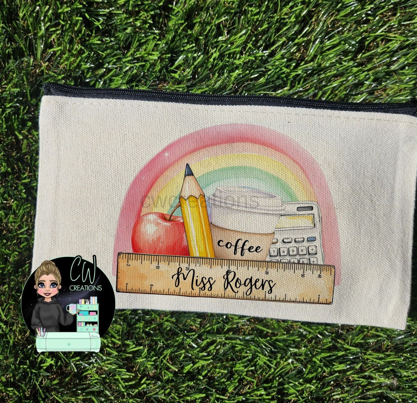 Personalised Teacher Pencil Case | End - of - Term or Thank You Gift - CWcreations