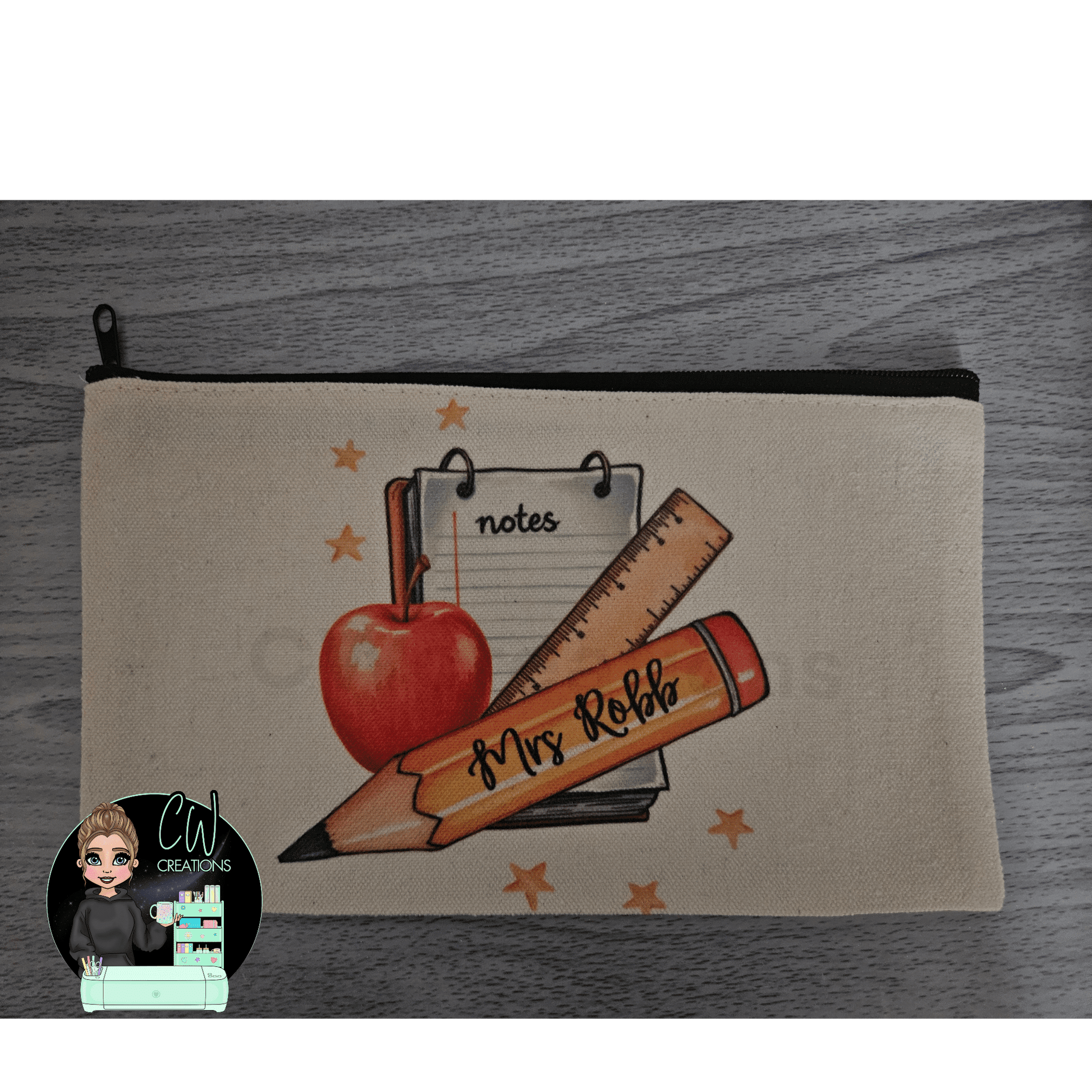 Personalised Teacher Pencil Case | End - of - Term or Thank You Gift - CWcreations