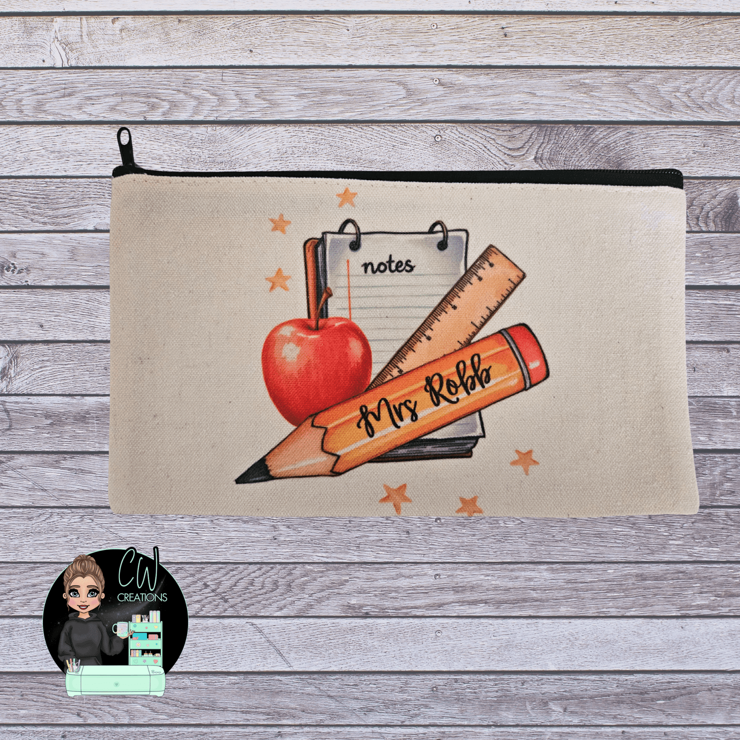 Personalised Teacher Pencil Case | End - of - Term or Thank You Gift - CWcreations