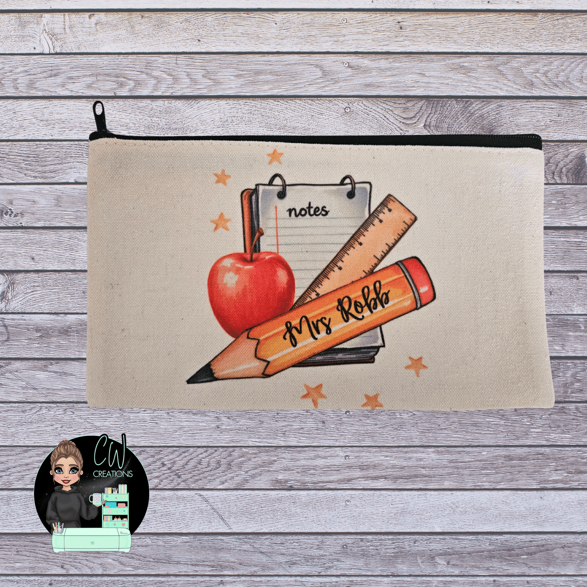 Personalised Teacher Pencil Case | End - of - Term or Thank You Gift - CWcreations