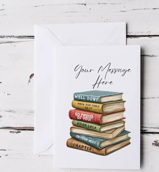 Personalised Well Done Card - CWcreations