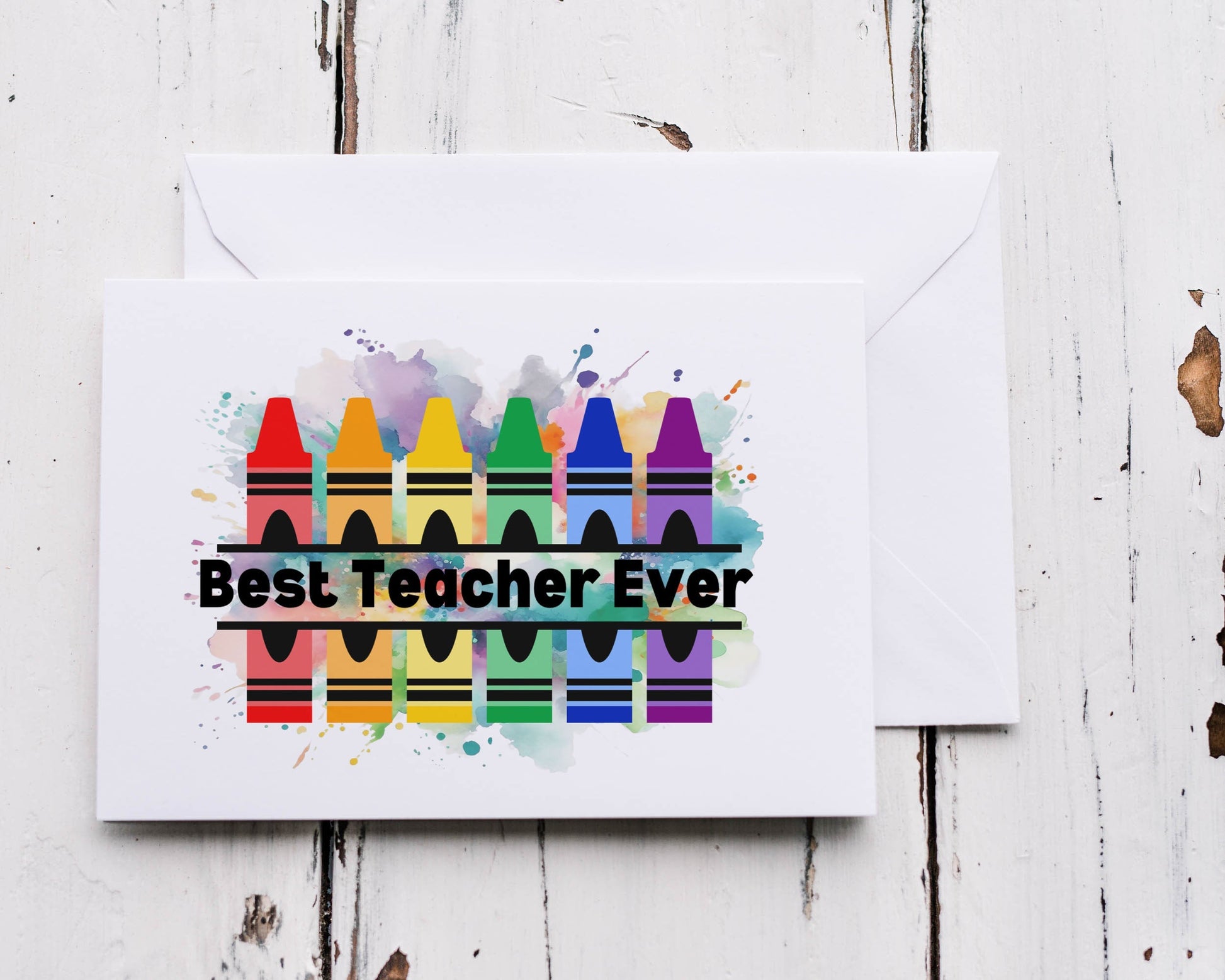 Teacher/Teaching Assistant Card - CWcreations