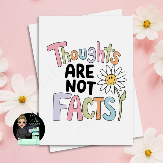 Thoughts Are Not Facts Print - CWcreations